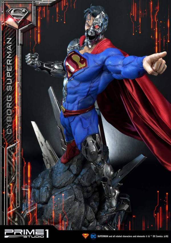 Prime 1 Studio Museum Masterline Superman (Comics) Cyborg Superman(4562471908002)(4562471908002)