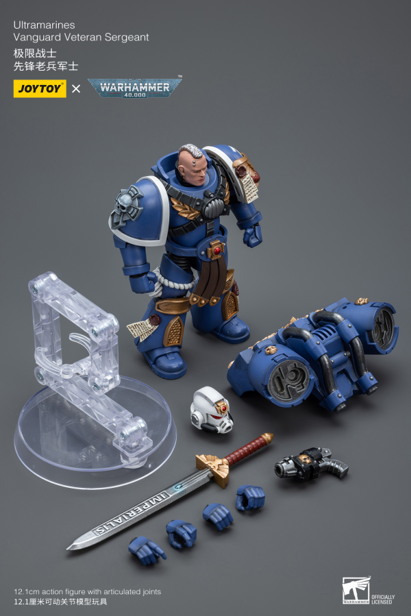 Joy Toy Ultramarines Vanguard Veteran Sergeant(6973130378018)(6973130378018)