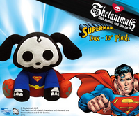 Skelanimals DC Plush 10 Inch - Superman Dax | 0816355008543