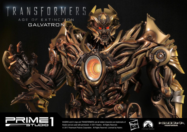 Prime 1 Studio Museum Masterline Transformers: Age of Extinction (Film) Galvatron Gold Version(4562471904462)(4562471904462)