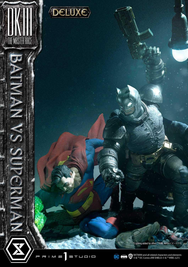 Prime 1 Studio Ultimate Diorama Masterline Batman:The Dark Knight Returns (Comics) Batman versus Superman Deluxe Version(4580708030869)(4580708030869)