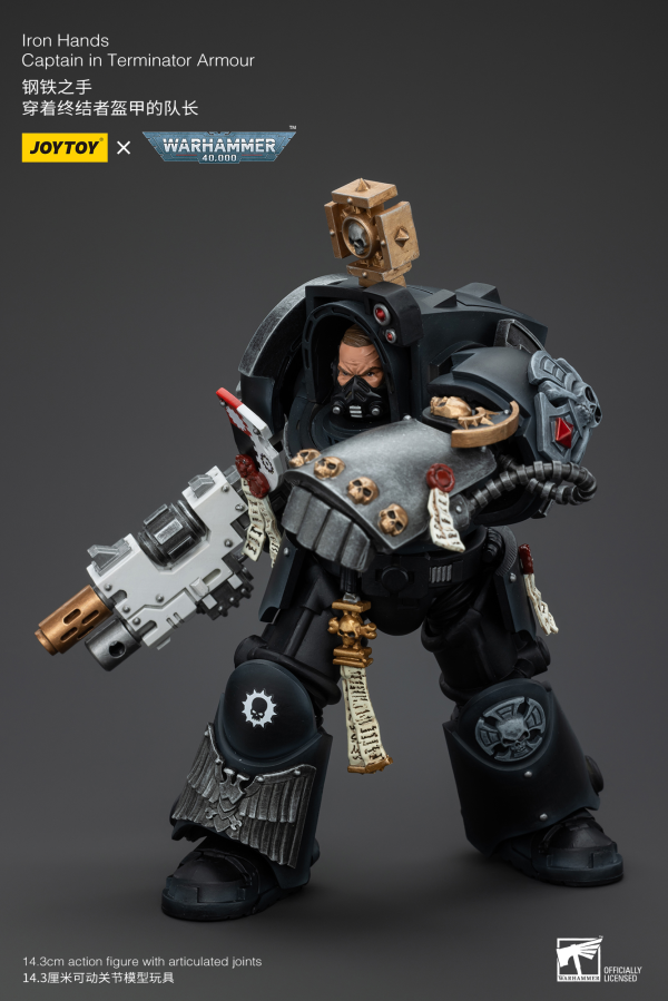 Joy Toy Iron Hands Captain in Terminator Armour | 6973130375116