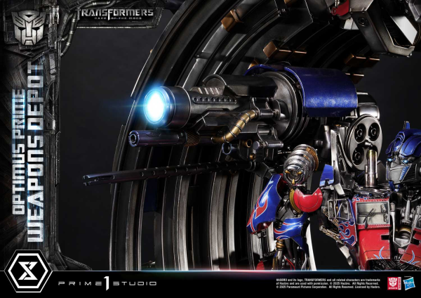 Prime 1 Studio Museum Masterline Transformers: Dark of the Moon (Film) Optimus Prime Weapons Depot Bonus Version(4582647121066)(4582647121066)