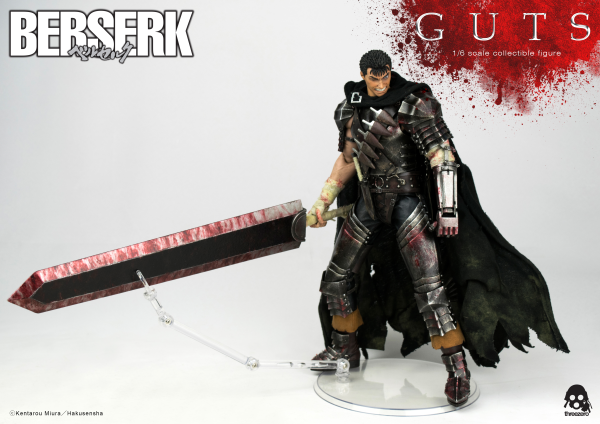 threezero BERSERK - Guts (Black Swordsman)(4897056200425)(4897056200425)