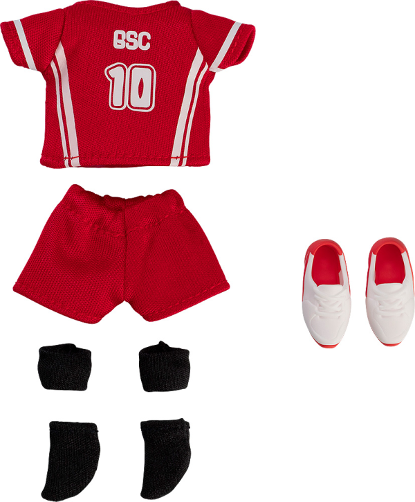 Good Smile Company Nendoroid Doll Outfit Set: Volleyball Uniform (Red)(4580590174641)(4580590174641)