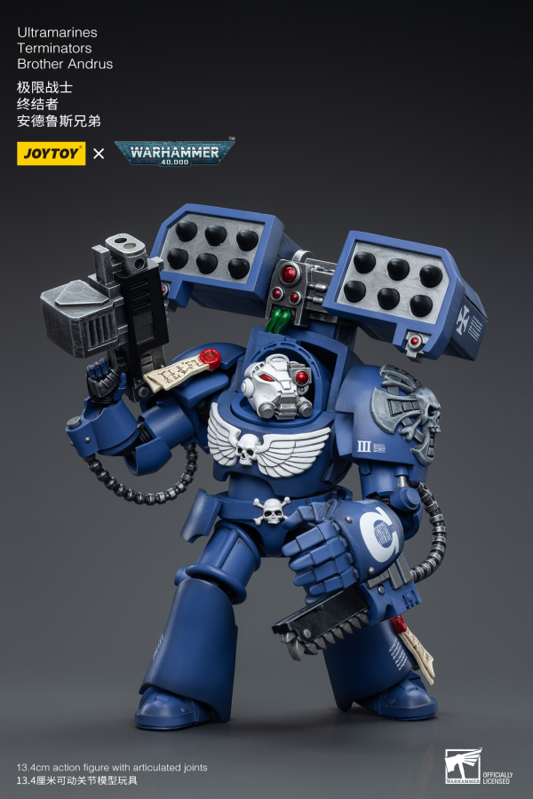 Joy Toy Ultramarines Terminators Brother Andrus(6973130376670)(6973130376670)