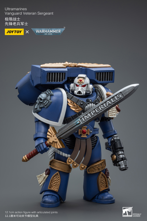 Joy Toy Ultramarines Vanguard Veteran Sergeant(6973130378018)(6973130378018)