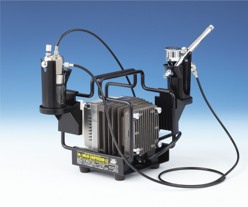 GSI Creos Mr. Linear Compressor L5 / PS-274 Airbrush Set(4973028111095)