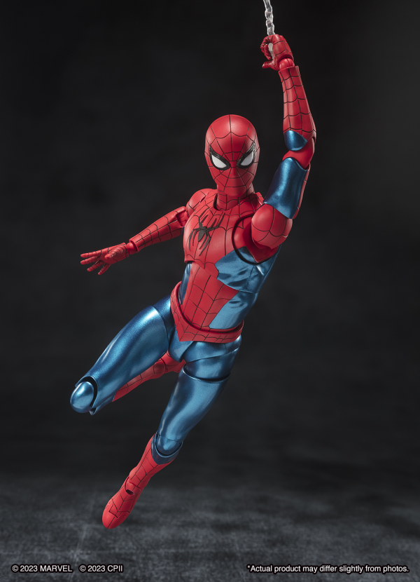 BANDAI Tamashii Spider-Man [New Red & Blue Suit] (SPIDER-MAN: No Way Home) "SPIDER-MAN: No Way Home", Bandai Spirits S.H.Figuarts