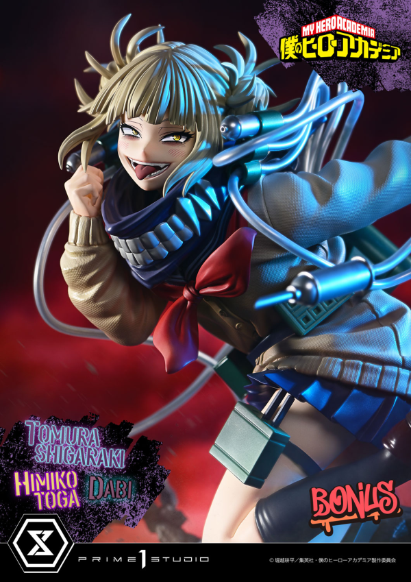 Prime 1 Studio Ultimate Premium Masterline My Hero Academia Tomura Shigaraki,Dabi,Himiko Toga DX Bonus Version(4582647121097)(4582647121097)