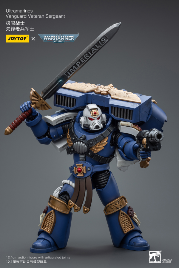 Joy Toy Ultramarines Vanguard Veteran Sergeant(6973130378018)(6973130378018)