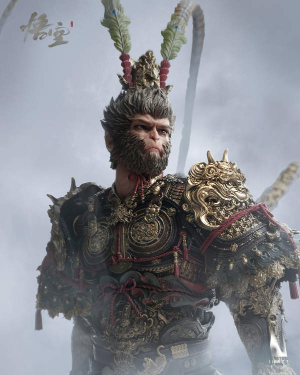 Queen Studios The Black Myth: Wukong Great Sage Armor Set Sixth Scale Collectible Figure | 6972662531618