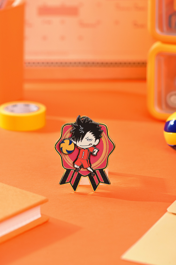 Haikyu Metal Badge Tetsuro Kuroo | 4580590186897