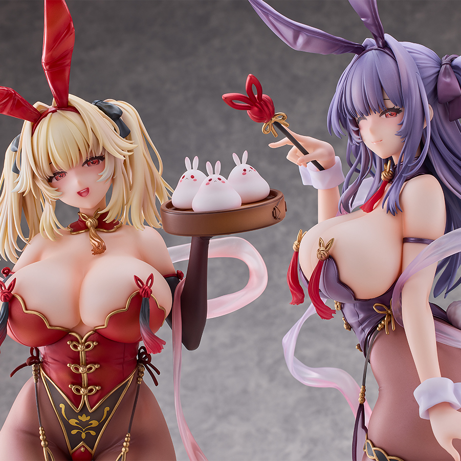 Cheongsam Bunny Yuri &amp; Stella