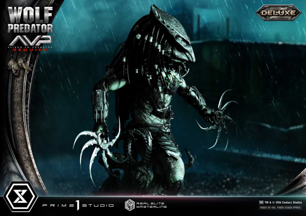 Prime 1 Studio Real Elite Masterline Aliens vs. Predator: Requiem Wolf Predator DX Bonus Version | 4582647121646