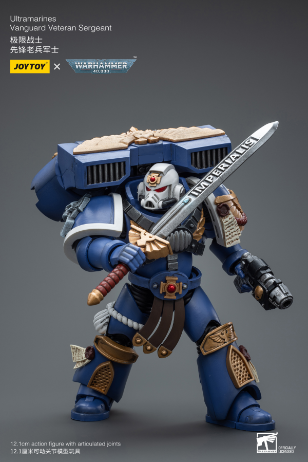 Joy Toy Ultramarines Vanguard Veteran Sergeant(6973130378018)(6973130378018)