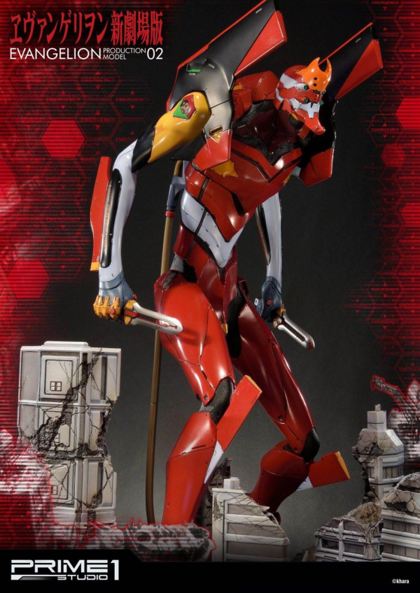 Prime 1 Studio Ultimate Diorama Masterline Evangelion Production Model-02 EX Version(4562471905223)(4562471905223)