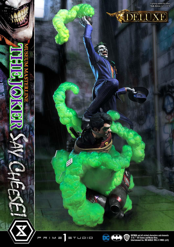 Prime 1 Studio Museum Masterline Batman (Comics) The Joker - Say Cheese! DX Bonus Version(4580708035123)(4580708035123)
