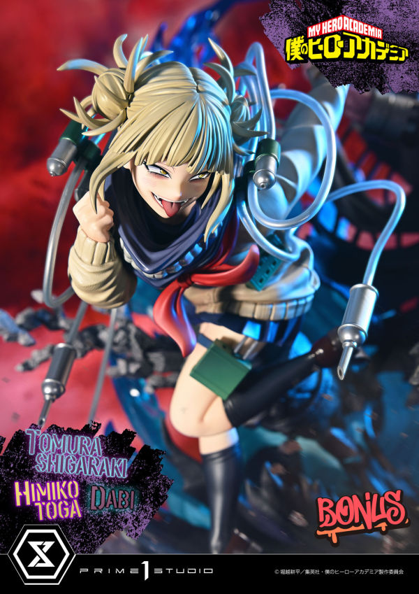 Prime 1 Studio Ultimate Premium Masterline My Hero Academia Tomura Shigaraki,Dabi,Himiko Toga DX Bonus Version(4582647121097)(4582647121097)