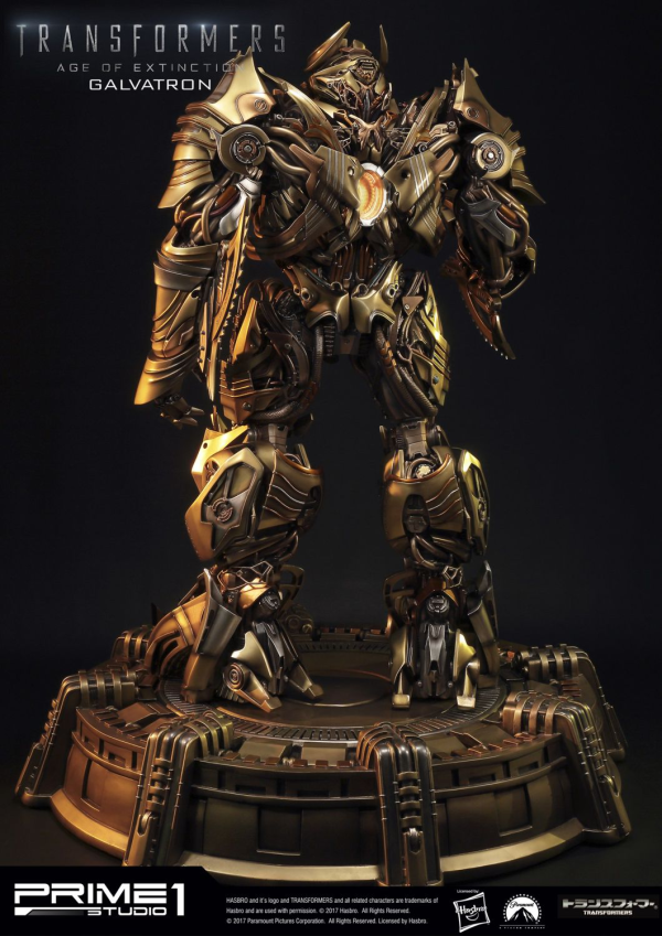 Prime 1 Studio Museum Masterline Transformers: Age of Extinction (Film) Galvatron Gold Version(4562471904462)(4562471904462)