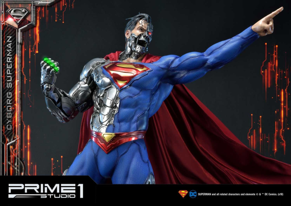 Prime 1 Studio Museum Masterline Superman (Comics) Cyborg Superman(4562471908002)(4562471908002)