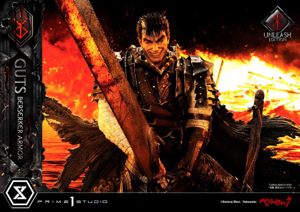 Prime 1 Studio Ultimate Premium Masterline Berserk Guts, Berserker Armor Unleash Edition Deluxe Version(4582535948553)(4582535948553)