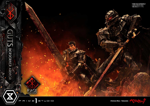 Prime 1 Studio Ultimate Premium Masterline Berserk Guts, Berserker Armor Rage Edition Deluxe Version(4582535948577)(4582535948577)