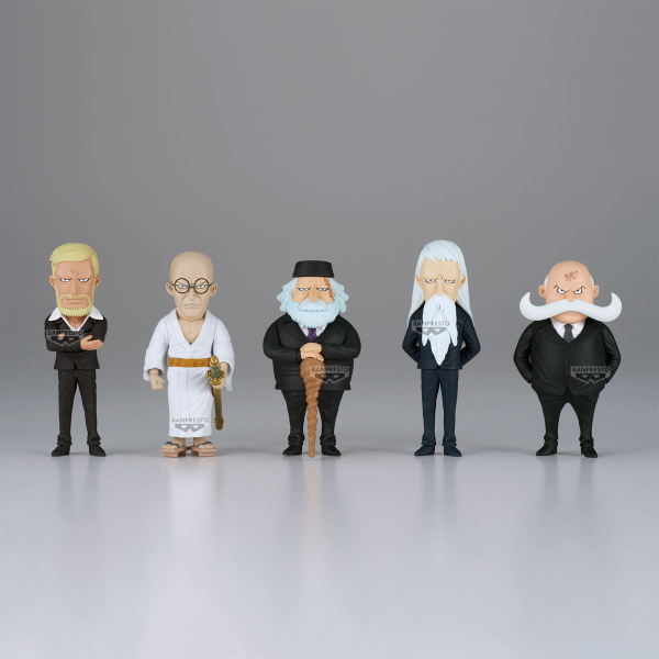 BANDAI One Piece -Five Elders- (Box/12) "One Piece", Banpresto World Collectable Figure | 4983164292138