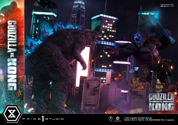 Prime 1 Studio Ultimate Diorama Masterline Godzilla vs Kong (Film) Godzilla VS Kong Final Battle(4580708032993)(4580708032993)