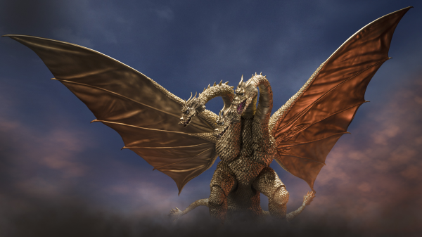 TAMASHII NATIONS KING GHIDORAH [1972] "GODZILLA", TAMASHII NATIONS S.H.MonsterArts | 4573102687340