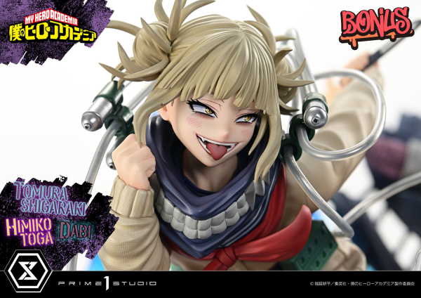 Prime 1 Studio Ultimate Premium Masterline My Hero Academia Tomura Shigaraki,Dabi,Himiko Toga DX Bonus Version(4582647121097)(4582647121097)