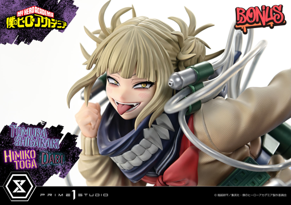 Prime 1 Studio Ultimate Premium Masterline My Hero Academia Tomura Shigaraki,Dabi,Himiko Toga DX Bonus Version(4582647121097)(4582647121097)