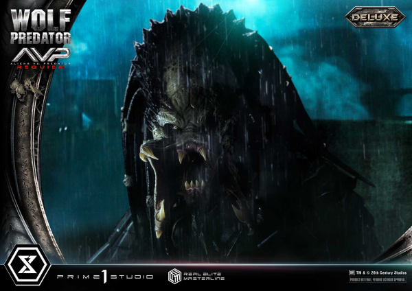 Prime 1 Studio Real Elite Masterline Aliens vs. Predator: Requiem Wolf Predator DX Bonus Version | 4582647121646