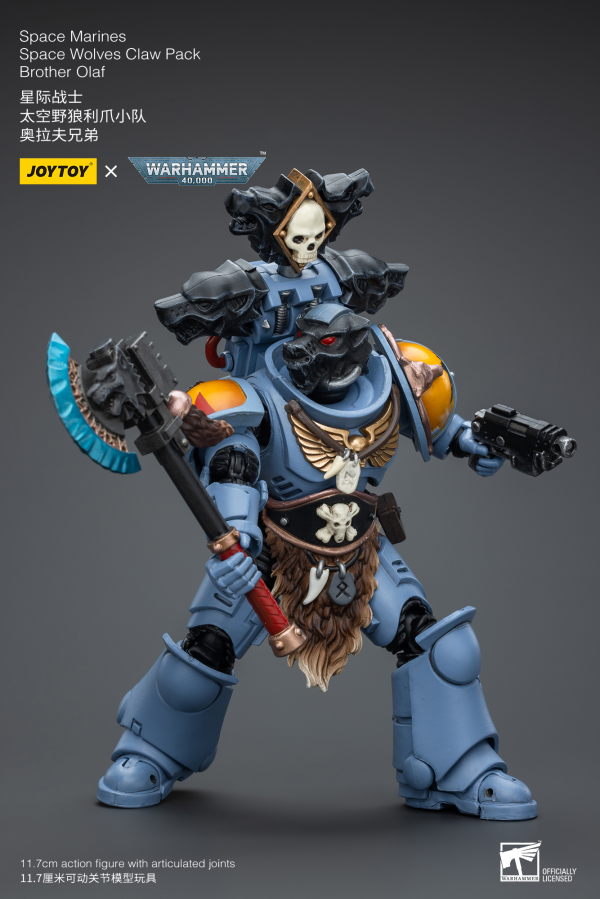 Joy Toy Space Marines Space Wolves Claw Pack Brother Olaf
