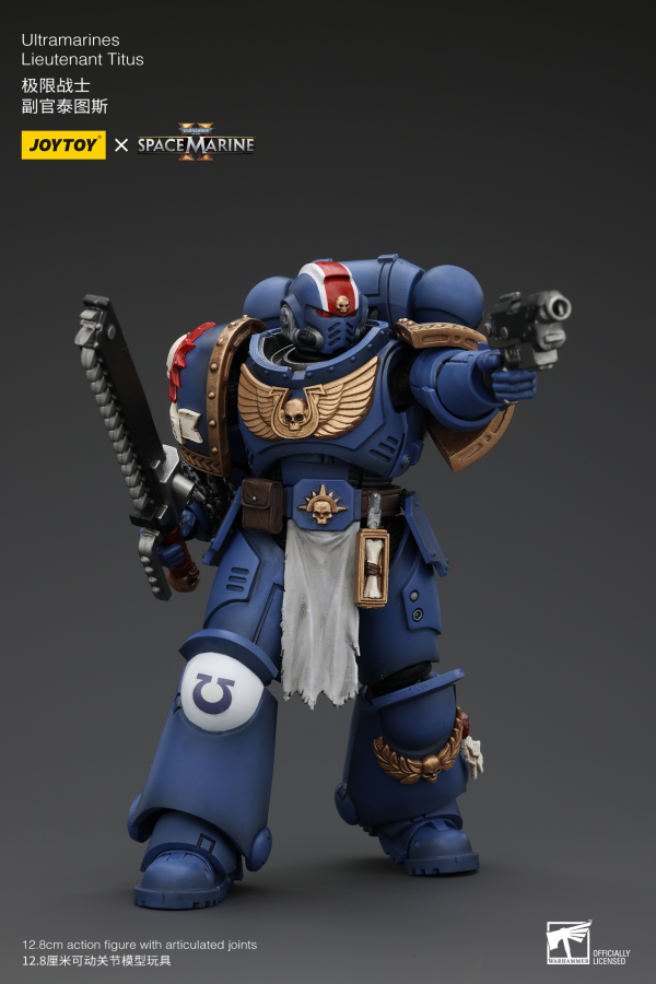 JOYTOY Ultramarines Lieutenant Titus(6927054400058)(6927054400058)