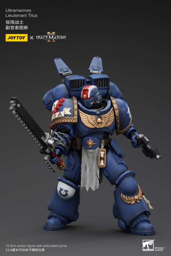 JOYTOY Ultramarines Lieutenant Titus(6927054400058)(6927054400058)