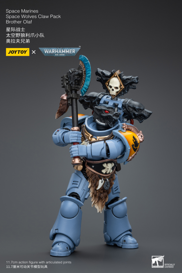 Joy Toy Space Marines Space Wolves Claw Pack Brother Olaf | 6973130372726