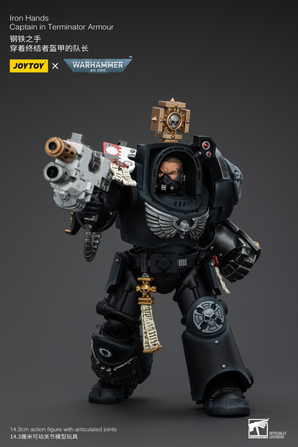 Joy Toy Iron Hands Captain in Terminator Armour | 6973130375116