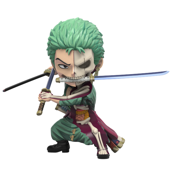 Mighty Jaxx XXRAY PLUS: One Piece Zoro Anime Edition(641489936062)(641489936062)