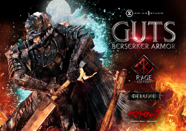 Prime 1 Studio Ultimate Premium Masterline Berserk Guts, Berserker Armor Rage Edition Deluxe Version(4582535948577)(4582535948577)