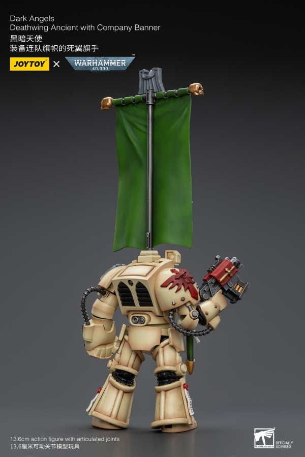Joy Toy Dark Angels Deathwing Ancient with Company Banner(6973130379176)(6973130379176)