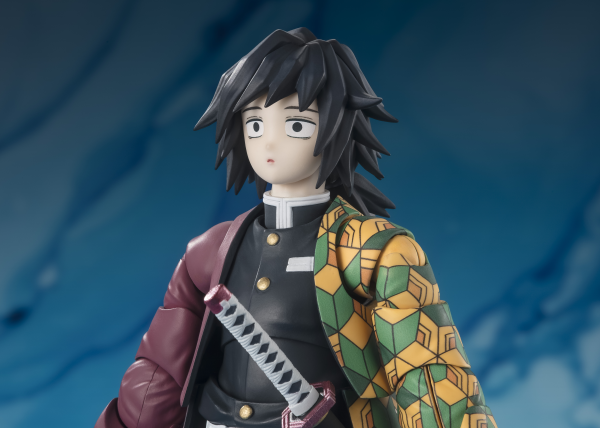 BANDAI Tamashii GIYU TOMIOKA "Demon Slayer: Kimetsu no Yaiba", TAMASHII NATIONS S.H.Figuarts(4573102664778)(4573102664778)
