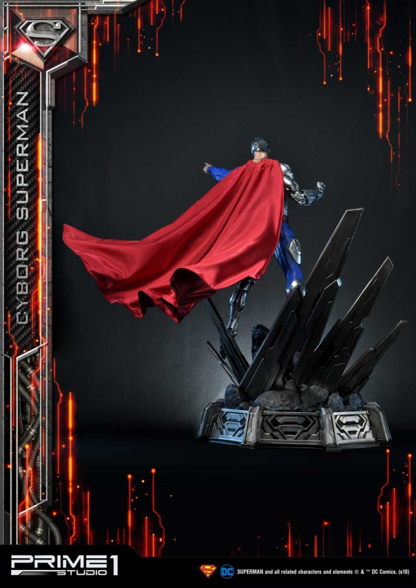 Prime 1 Studio Museum Masterline Superman (Comics) Cyborg Superman EX Version(4562471908019)(4562471908019)