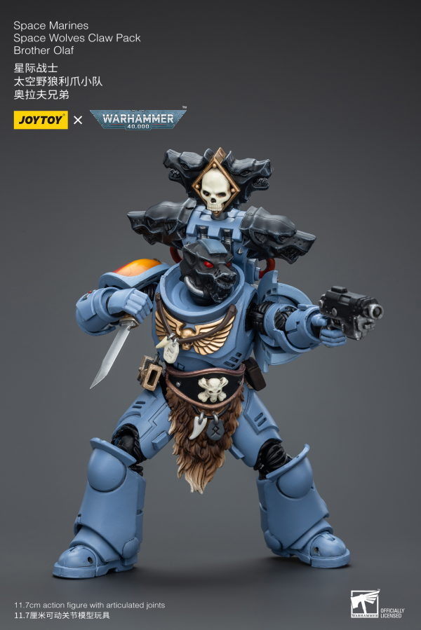 Joy Toy Space Marines Space Wolves Claw Pack Brother Olaf