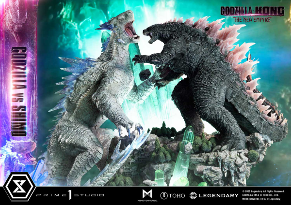 Prime 1 Studio Ultimate Diorama Masterline Godzilla x Kong: The New Empire Godzilla vs Shimo | 4582647121677