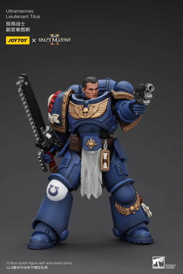 JOYTOY Ultramarines Lieutenant Titus(6927054400058)(6927054400058)