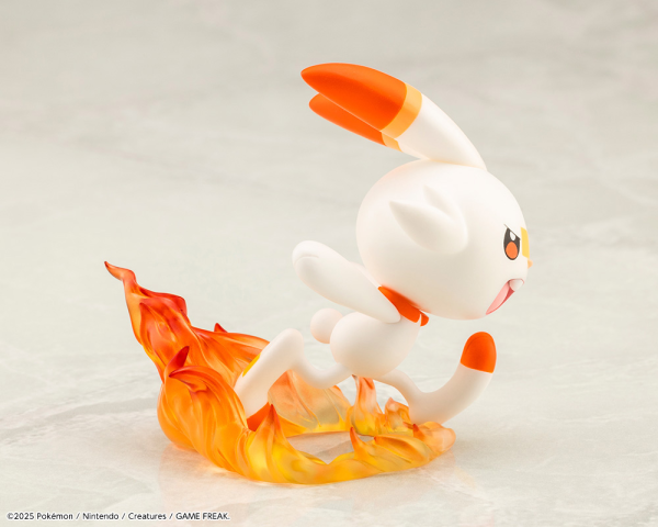 KOTOBUKIYA Pokémon VICTOR with SCORBUNNY ARTFX J STATUE(4934054067718)(4934054067718)