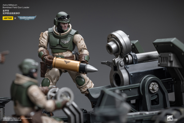 Joy Toy Astra Militarum Ordnance Team with Bombast Field Gun(6973130378858)(6973130378858)