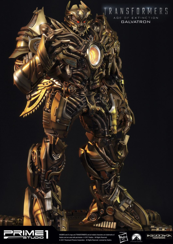Prime 1 Studio Museum Masterline Transformers: Age of Extinction (Film) Galvatron Gold Version(4562471904462)(4562471904462)