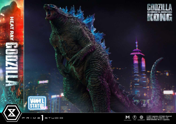 Prime 1 Studio Ultimate Diorama Masterline Godzilla vs Kong (Film) Heat Ray Godzilla Vinyl Statue(4580708037981)(4580708037981)